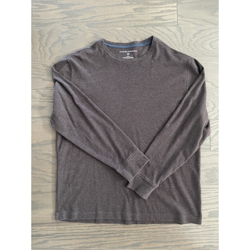 Saddlebred Men's Long Sleeve T-Shirt Size Large